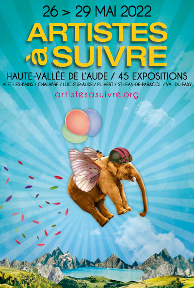 Affiche 2022 des archives du site du festival Artistes à suivre [Stéphane Servant]