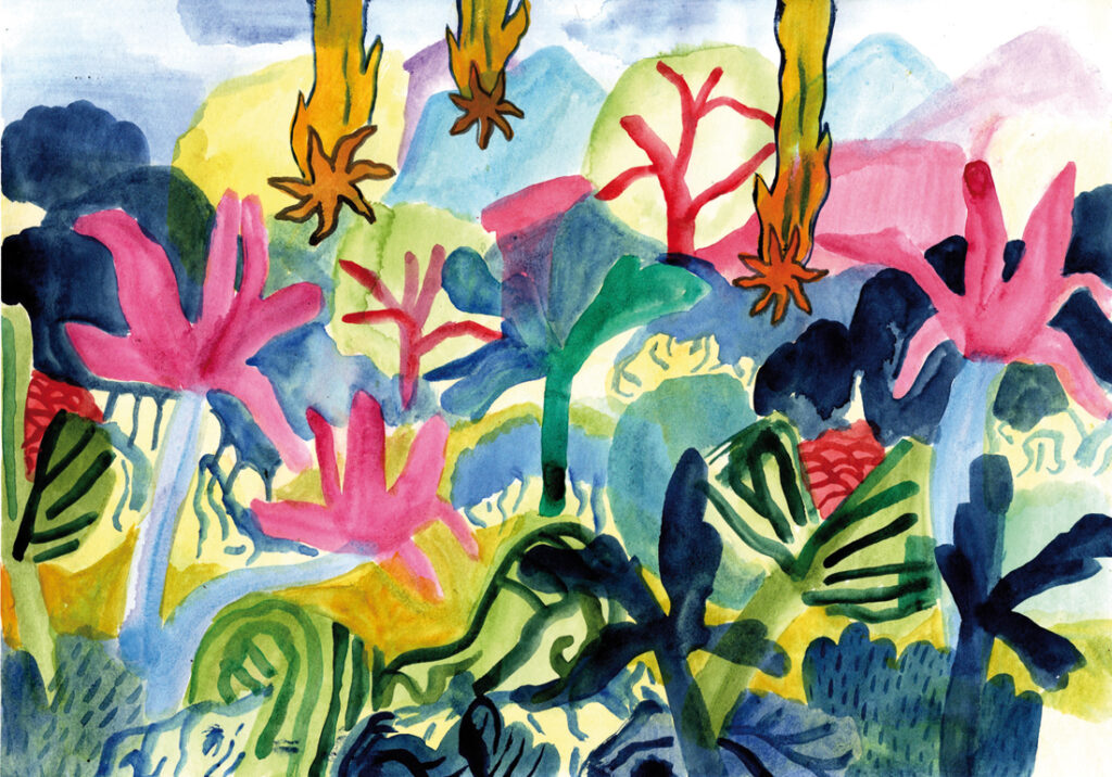 Œuvre de la page dédiée à Alba Poli du site du festival Artistes à Suivre