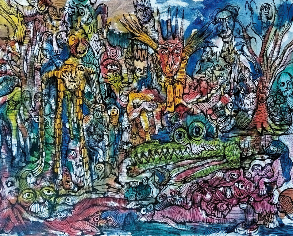 Œuvre de la page dédiée à Éric Demelis du site du festival Artistes à Suivre