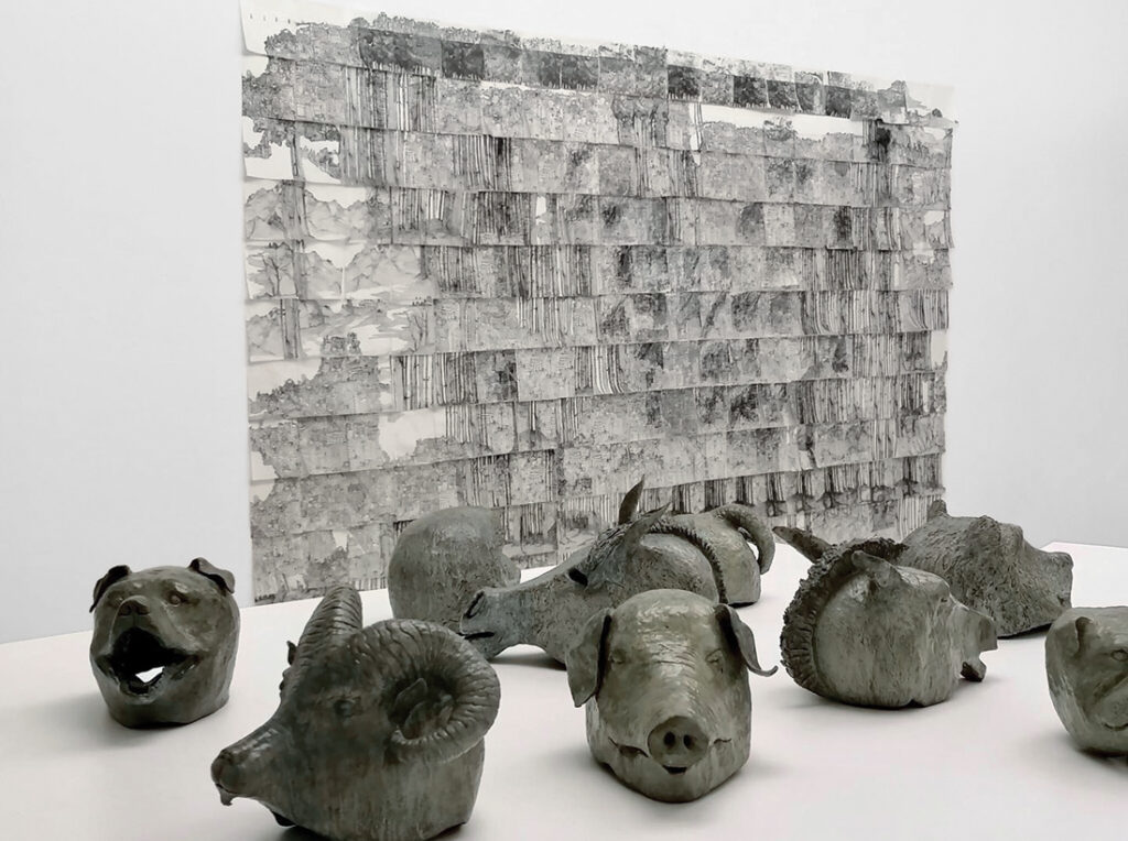 Œuvre de la page dédiée à Joëlle Chateau du site du festival Artistes à Suivre