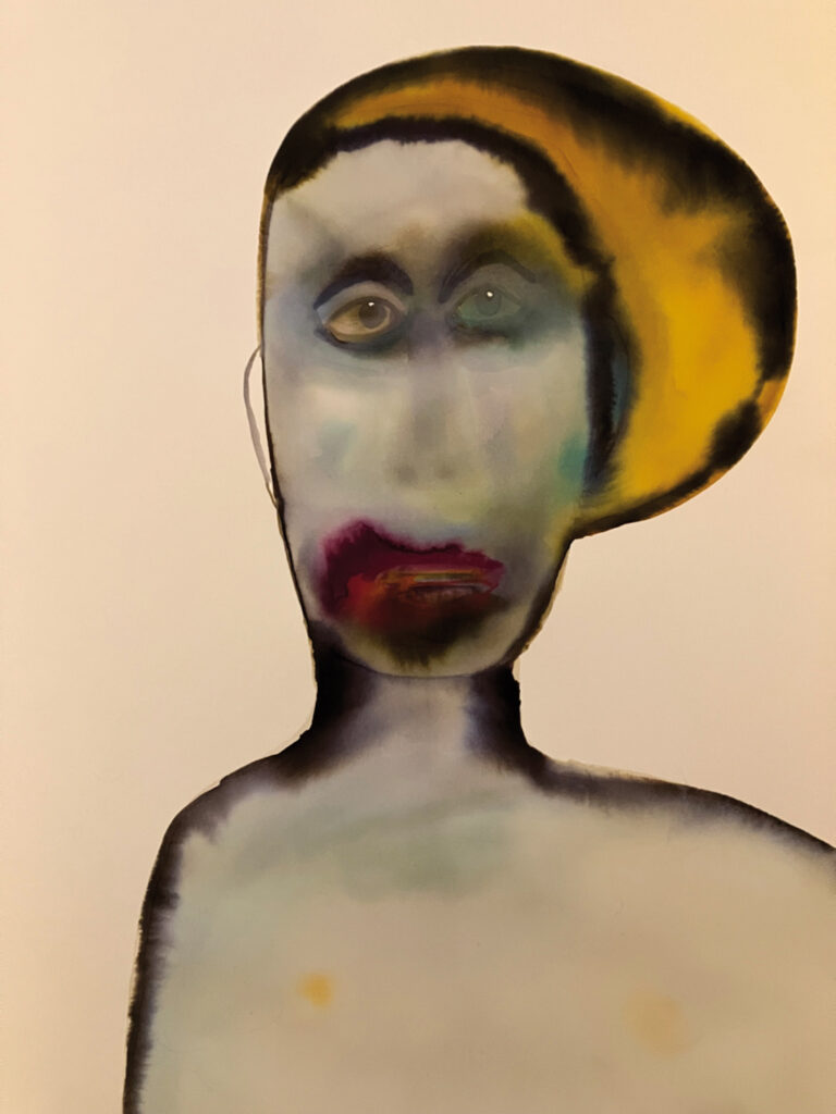 Œuvre de la page dédiée à Larissa Riahi du site du festival Artistes à Suivre